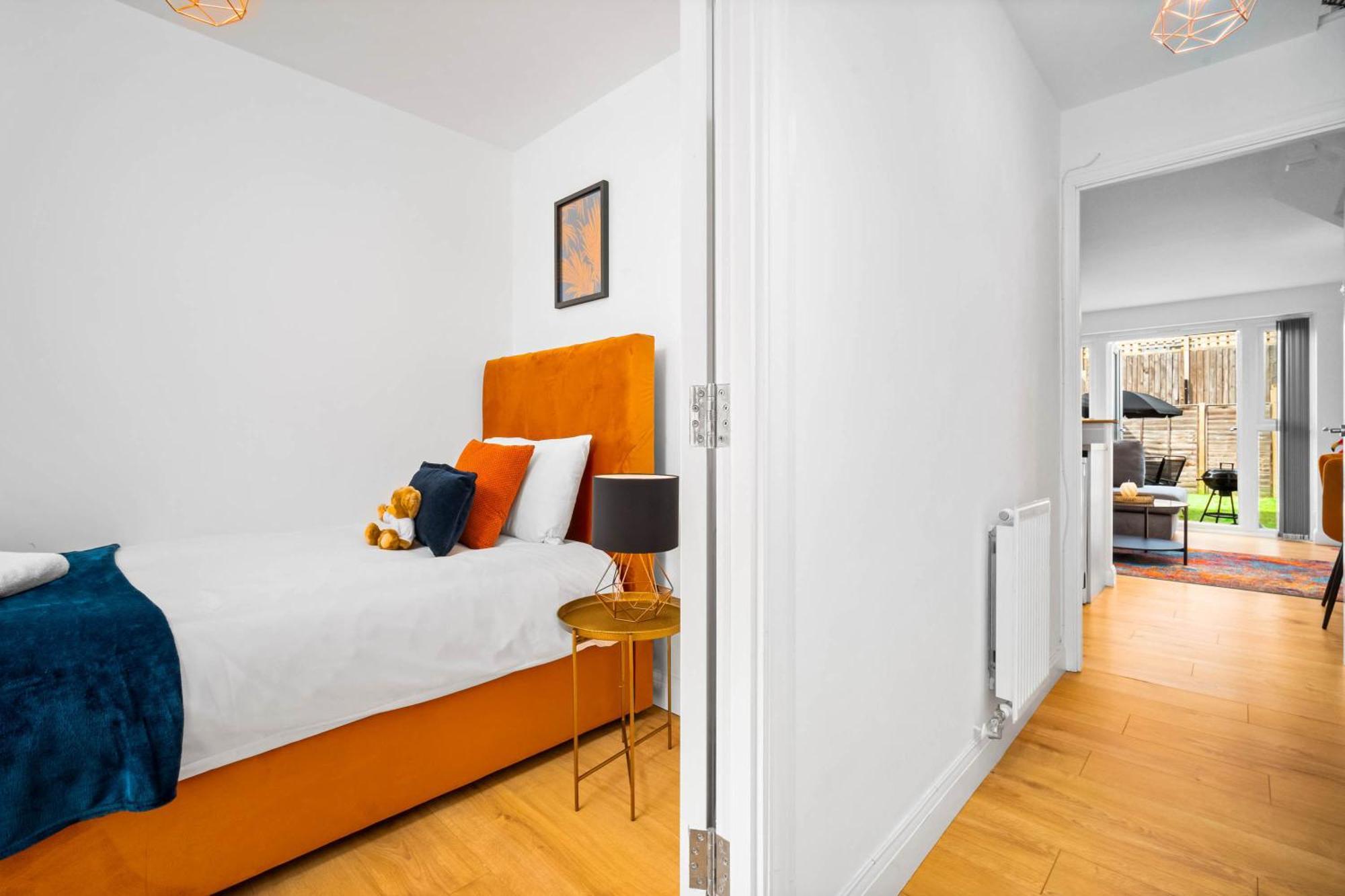 Luxury City Centre 5 Bed House With En-Suite, Bbq, On-Site Parking By Azura Nights Birmingam Exterior foto